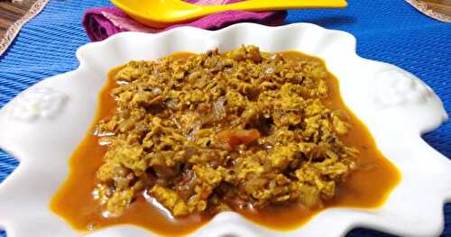 SCRAMBLED EGG KURMA !!!!!!