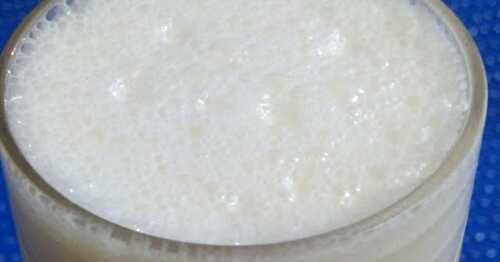 SWEET LASSI USING CONDENSED MILK !!!!!