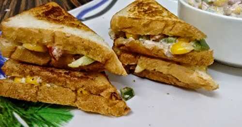 SWEETCORN MAYO SANDWICH !!!!!