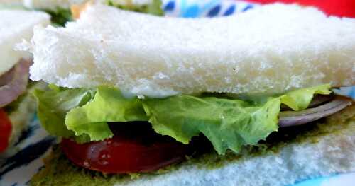 VEGETABLE CHUTNEY SANDWICH !!!!!!