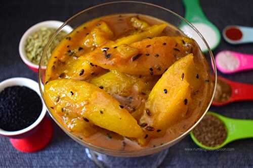 Aam ki launji recipe | Kairi ki launji | How to make aam ki launji - Rumki's Golden Spoon