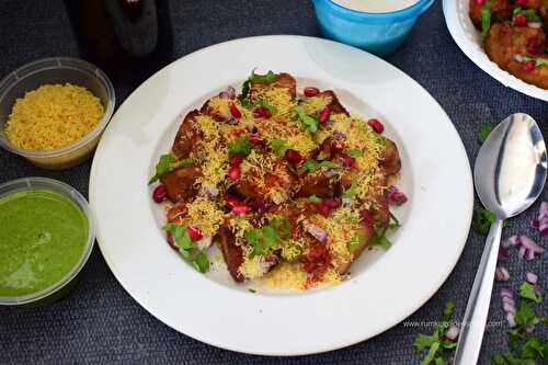 Aloo dahi chaat recipe | Dahi aloo chaat recipe | Potato chaat - Rumki's Golden Spoon