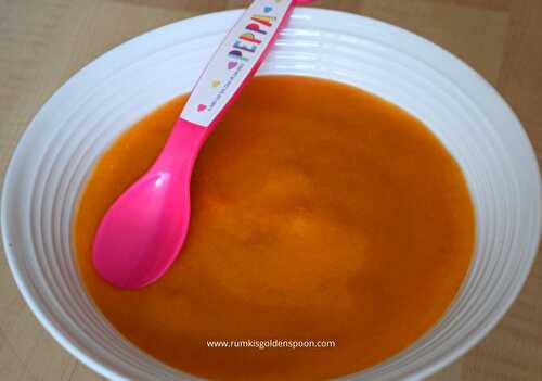 Apricot Puree | Baby Food Recipes - Rumki's Golden Spoon