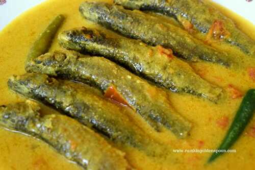 Bata Macher Shorshe Bata | Labeo Bata Fish Curry in Mustard Sauce - Rumki's Golden Spoon