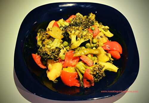 Broccoli Bati chorchori | One pot curry of Broccoli | Easiest Recipe Ever - Rumki's Golden Spoon