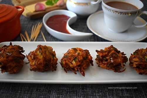 Cabbage Pakoda Recipe| Cabbage Fritters | Recipe for Pakoda - Rumki's Golden Spoon