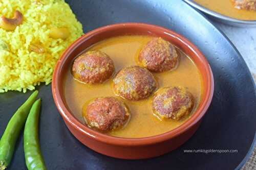 Chanar kalia | Chanar kalia bengali recipe | Bengali cottage cheese curry - Rumki's Golden Spoon