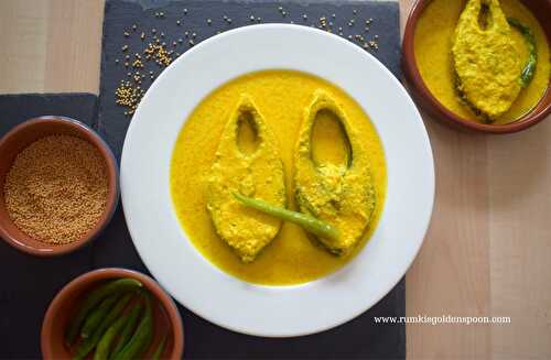 Doi Ilish | Bengali Recipe of Fish - Rumki's Golden Spoon