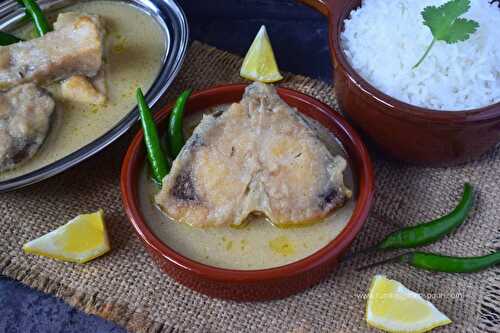 Doi maach | Doi rui recipe | Doi maach bengali recipe | Fish curry with yogurt - Rumki's Golden Spoon