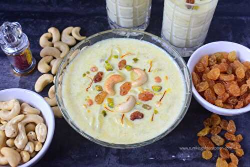 Lauki ki kheer recipe | Lauki kheer recipe | Dudhi ki kheer | How to make lauki ki kheer - Rumki's Golden Spoon