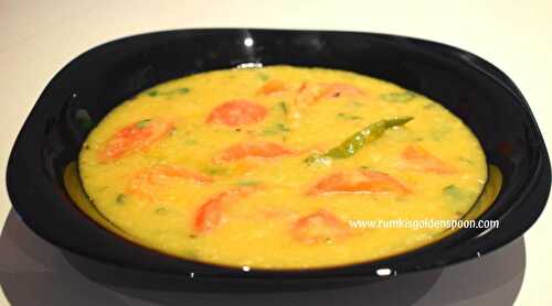 Masoor Dal Tamatari | Red Lentils-Tomato Soup - Rumki's Golden Spoon