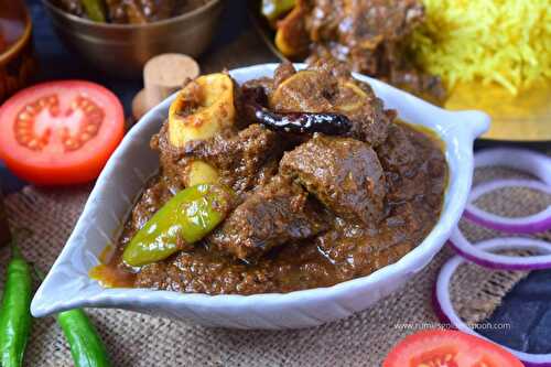 Mutton kosha recipe | Kosha mangsho | Bengali mutton kosha | How to make mutton kosha - Rumki's Golden Spoon