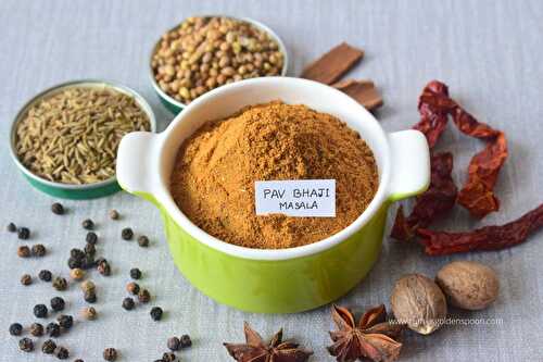 Pav bhaji masala recipe | Homemade pav bhaji masala powder recipe | How to make pav bhaji masala powder - Rumki's Golden Spoon