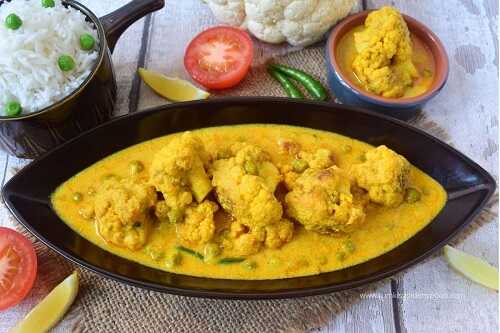 Phulkopir roast | Niramish phulkopir roast | Bengali style cauliflower roast - Rumki's Golden Spoon