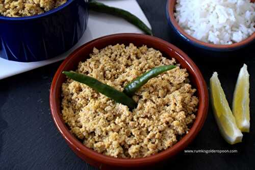 Posto Bata | Traditional Bengali Food - Rumki's Golden Spoon