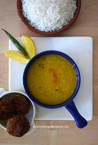 Pyaj Diye Masoor Dal | Masoor Dal Recipe - Rumki's Golden Spoon