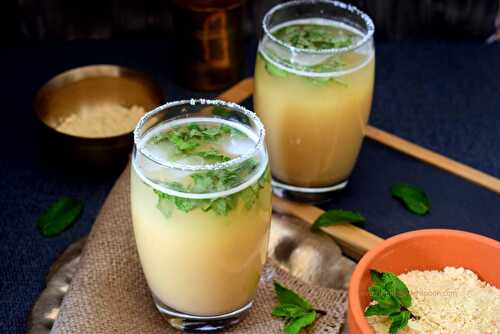 Sattu Sharbat Recipe Natural Cooler| Sattu Sweet Recipe | Recipe of Sattu - Rumki's Golden Spoon