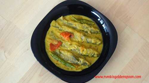 Shorshe Tangrar Jhal | Cat fish in Spicy Mustard Sauce - Rumki's Golden Spoon