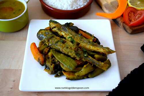 Tangra Macher Chorchori | Fish Curry Recipe - Rumki's Golden Spoon