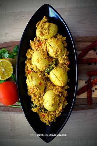 The Best Dim Posto | Without Onion-Garlic Recipe | Bengali Egg Curry Recipe - Rumki's Golden Spoon