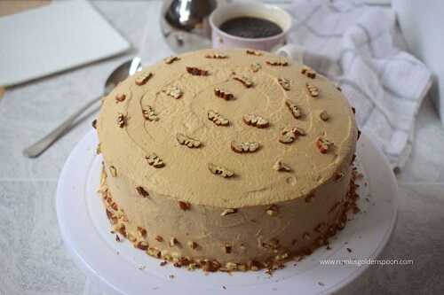 Coffee cake easy | Coffee and walnut cake recipe | How to make coffee cake | recipe for coffee walnut cake