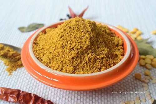 Sambar powder recipe | Sambar powder masala | Sambar podi | Sambar masala