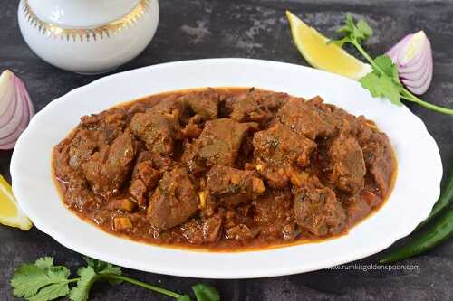 Kaleji masala | Mutton liver curry | Mutton liver masala recipe