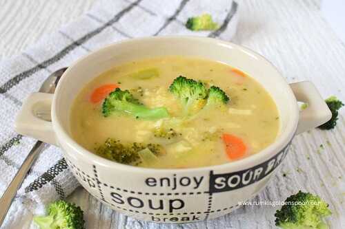 Best broccoli cheddar soup recipe | Broccoli cheddar soup