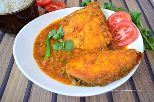 Rohu fish curry | Fish masala curry | How to make rohu fish curry