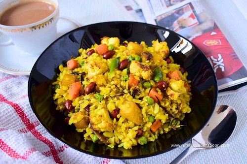 Chirer polao | Chirer pulao | How to make chirer polao