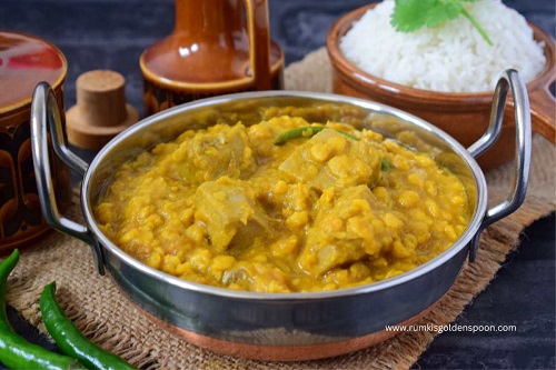 Echor diye cholar dal | Cholar dal er recipe
