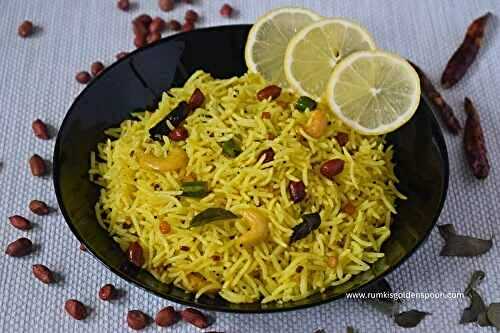 Lemon rice Indian | Easy lemon rice | Chitranna recipe