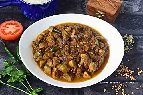 Mushroom sukka recipe | Mushroom chukka | Mushroom dry masala