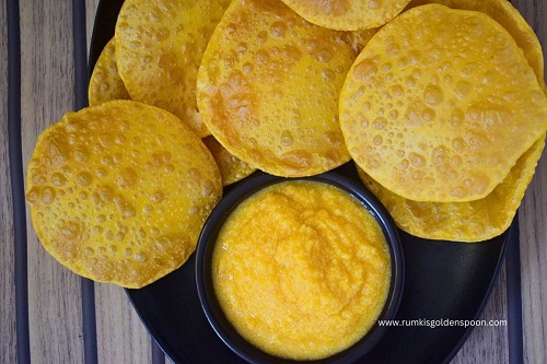 Taler luchi recipe | Janmashtami recipes