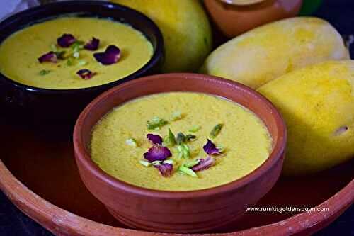 Bengali Aam doi | Mango curd recipe | Mango dahi