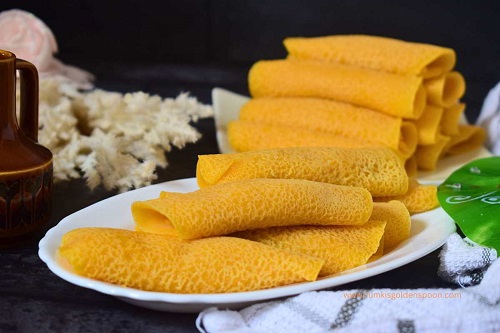 Taler patishapta | Taler pitha | Janmashtami sweet recipes