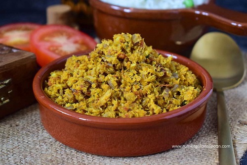 Macher jhuri bhaja | Macher jhuro | Scrambled fish fry