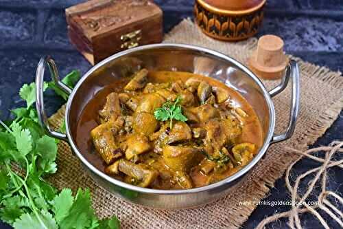Achari Mushroom recipe | Achari recipes