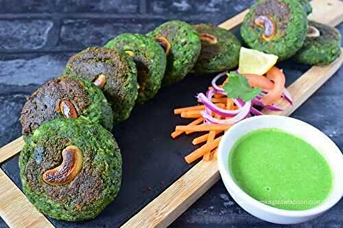 Hara bhara kabab | Veg hara bhara kabab | Veg green kabab