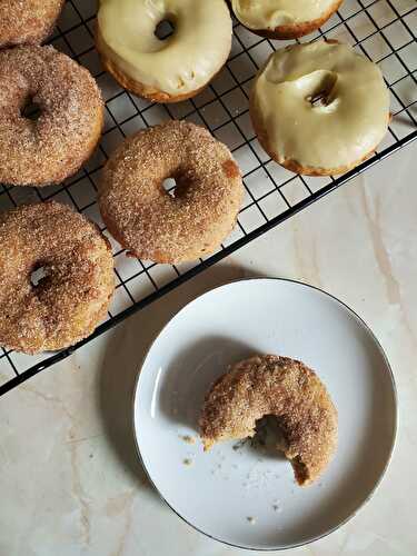 Baked Apple Cider Donuts - Salt and Wild Honey