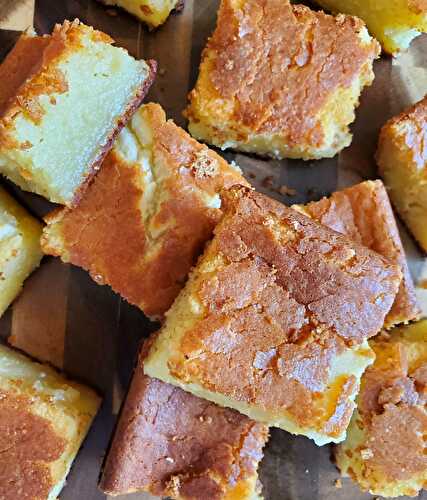 Butter Mochi - Salt and Wild Honey