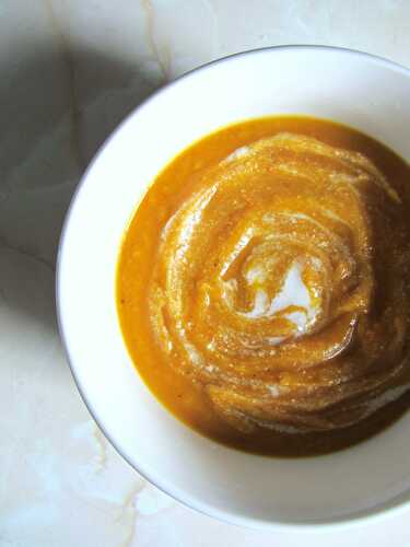 Delicious (and vegan) Butternut Squash Soup - Salt and Wild Honey
