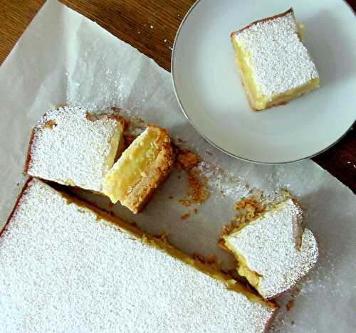 Lemon Bars - Salt and Wild Honey