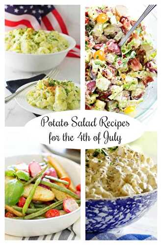 Amazing Potato Salad Recipes for the 4th of July