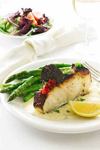 Baked Chilean Sea Bass
