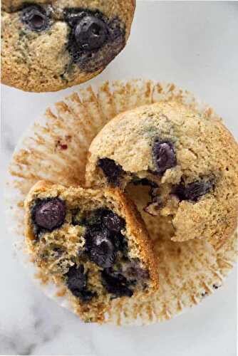 Blueberry Spelt Muffins