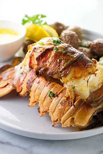 Broiled Lobster Tails