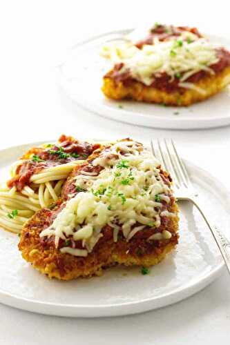 Chicken Parmesan- fast, easy, and delicious
