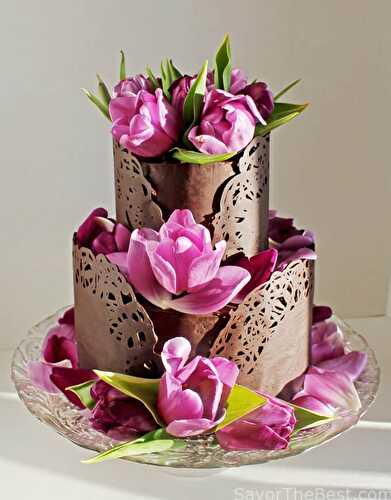 Chocolate Wrapped Cake