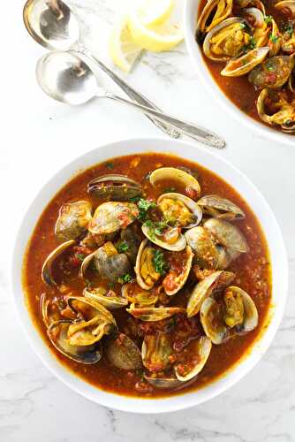 Clams in Red Sauce